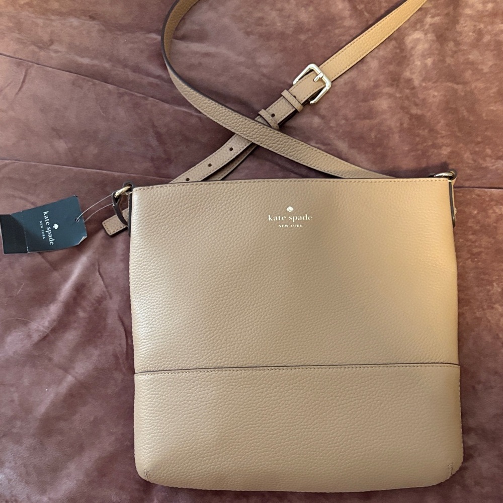 Kate Spade Beige Crossbody Bag